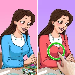 Ícone de Diferenças - DiffQues